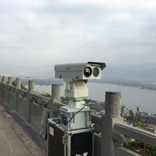 漁政沿岸視頻監(jiān)控方案，3公里激光夜視重載云臺攝像機(jī)